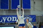 VB vs USCGA  Wheaton College Women's Volleyball vs U.S. Coast Guard Academy. - Photo by Keith Nordstrom : Wheaton, Volleyball
